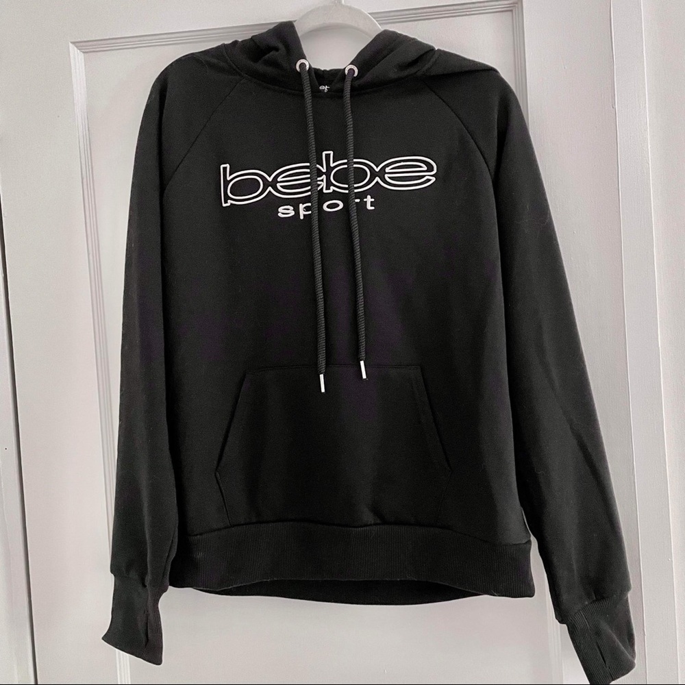 Bebe sports black hoodie